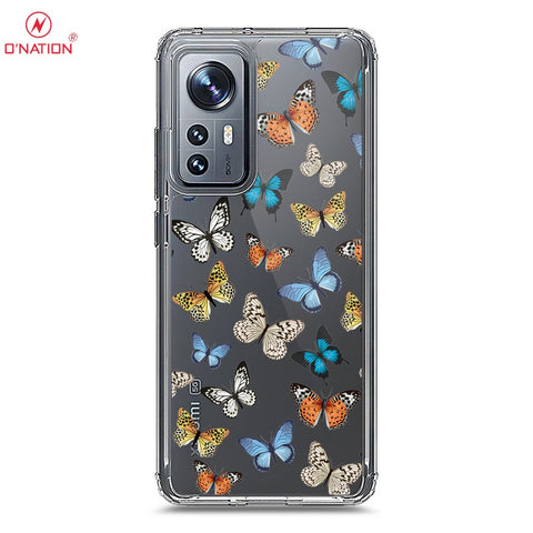 Xiaomi 12X Cover - O'Nation Butterfly Dreams Series - 9 Designs - Clear Phone Case - Soft Silicon Borders