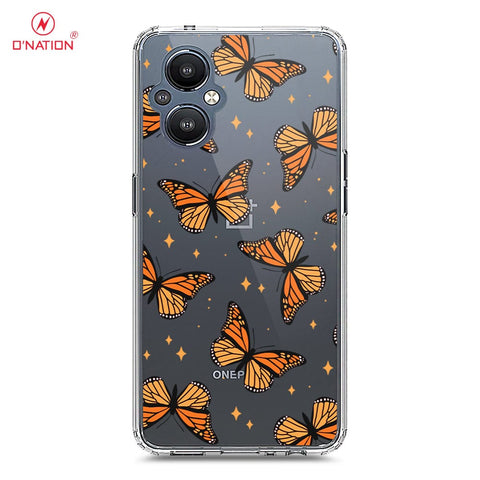 OnePlus Nord N20 5G Cover - O'Nation Butterfly Dreams Series - 9 Designs - Clear Phone Case - Soft Silicon Borders