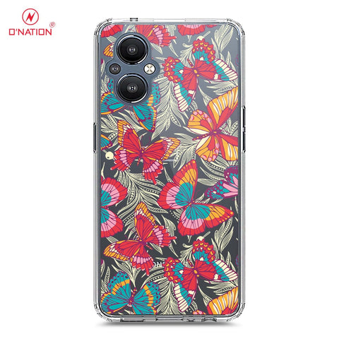 OnePlus Nord N20 5G Cover - O'Nation Butterfly Dreams Series - 9 Designs - Clear Phone Case - Soft Silicon Borders