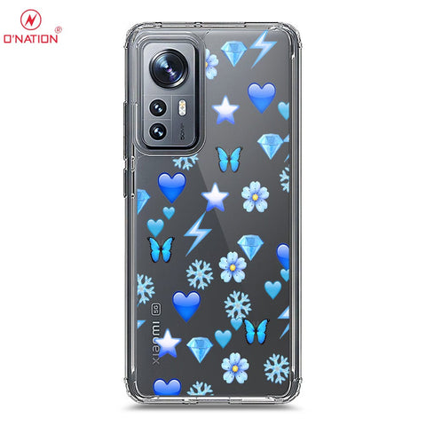 Xiaomi 12 Cover - O'Nation Butterfly Dreams Series - 9 Designs - Clear Phone Case - Soft Silicon Borders