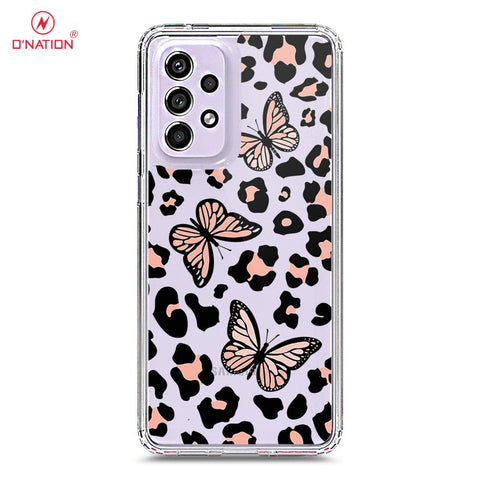 Samsung Galaxy A33 5G Cover - O'Nation Butterfly Dreams Series - 9 Designs - Clear Phone Case - Soft Silicon Borders