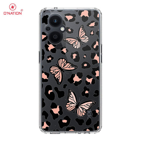 Oppo Reno 7 Lite Cover - O'Nation Butterfly Dreams Series - 9 Designs - Clear Phone Case - Soft Silicon Borders