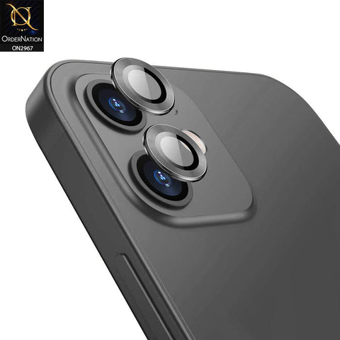 iPhone 14 Plus Camera Protector - Metal Ring Camera Glass Protector