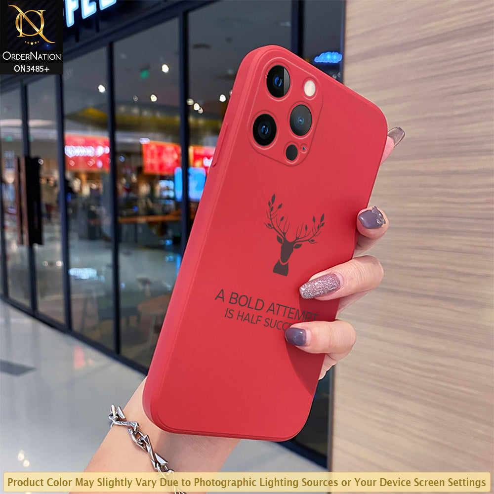 iPhone 12 Pro Max Cover - ONation Bold Series - HQ Liquid Silicone Elegant Colors Camera Protection Soft Case