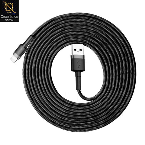 Baseus Cafule USB Lightning Cable 2A 3m – Black