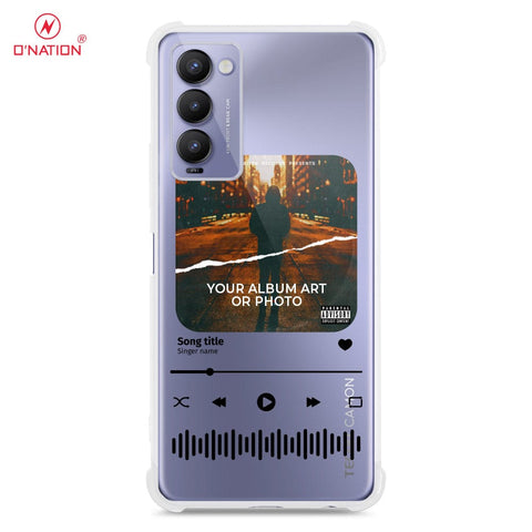 Tecno Camon 18 Cover - Personalised Album Art Series - 4 Designs - Clear Phone Case - Soft Silicon Borders