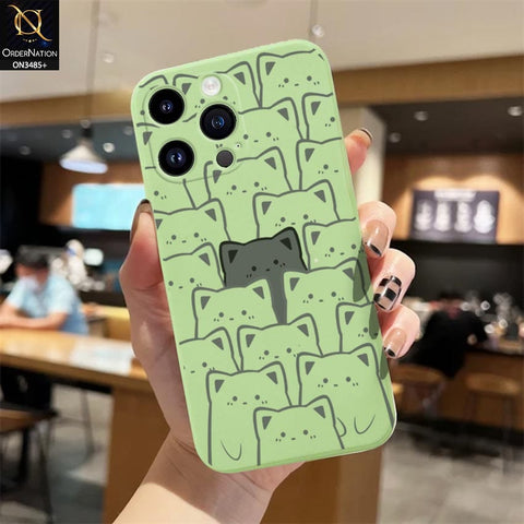 iPhone 14 Pro Cover - ONation Be Different Series - HQ Liquid Silicone Elegant Colors Camera Protection Soft Case