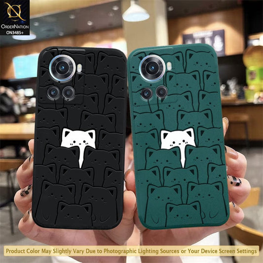 OnePlus Ace Cover - ONation Be Different Series - HQ Liquid Silicone Elegant Colors Camera Protection Soft Case