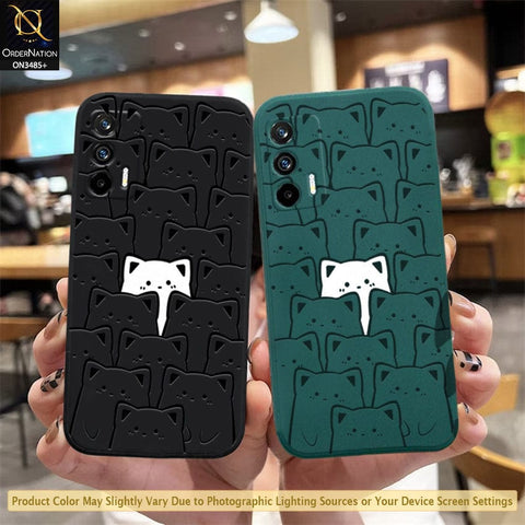 Realme XT Cover - ONation Be Different Series - HQ Liquid Silicone Elegant Colors Camera Protection Soft Case