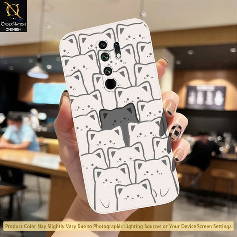 Xiaomi Redmi 9 Cover - ONation Be Different Series - HQ Liquid Silicone Elegant Colors Camera Protection Soft Case