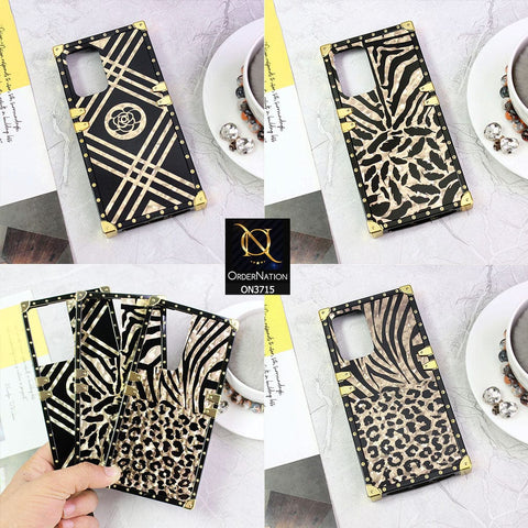 Samsung Galaxy A23 5G Cover - Design 3 - 3D illusion Gold  Soft Trunk Case ( Without Ring Holder )