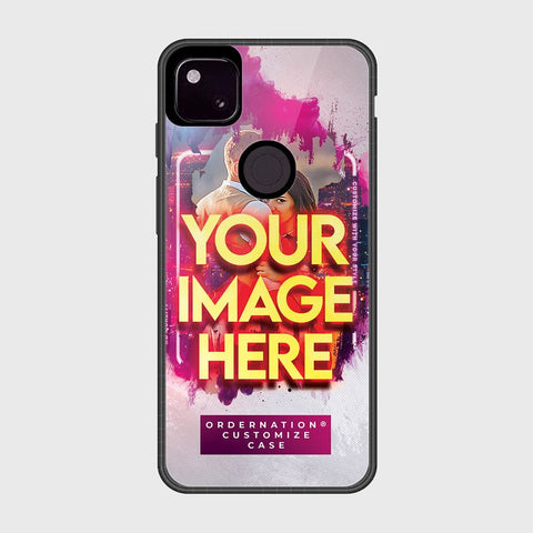 Google Pixel 4a 4G Cover - Customized Case Series - Upload Your Photo - Multiple Case Types Available