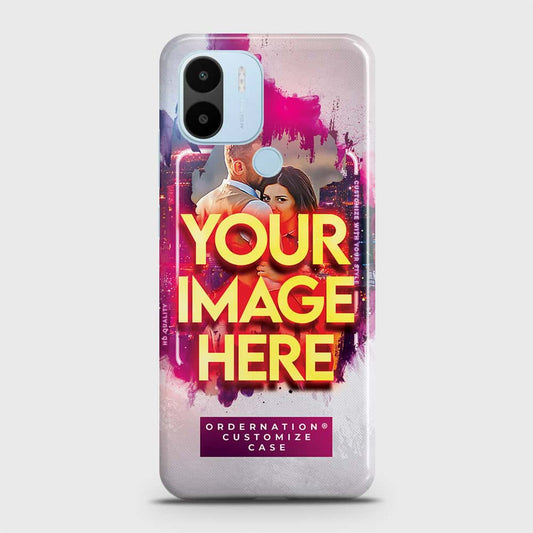 Xiaomi Redmi A1 Plus Cover - Customized Case Series - Upload Your Photo - Multiple Case Types Available