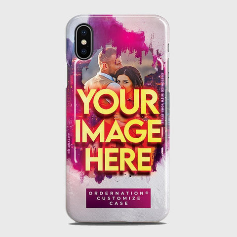 iPhone X Cover - Customized Case Series - Upload Your Photo - Multiple Case Types Available