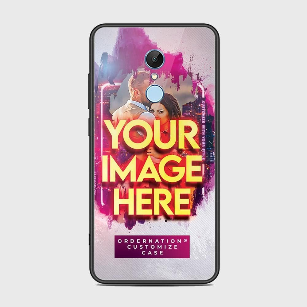 Xiaomi Redmi 5 Cover - Customized Case Series - Upload Your Photo - Multiple Case Types Available