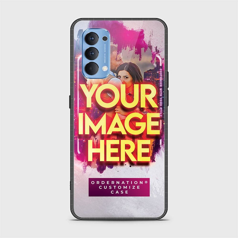 Oppo Reno 4 Cover - Customized Case Series - Upload Your Photo - Multiple Case Types Available