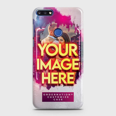 Huawei Y7 2018 Cover - Customized Case Series - Upload Your Photo - Multiple Case Types Available