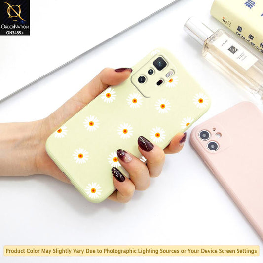 Xiaomi Redmi Note 10 Pro 5G Cover - ONation Daisy Series - HQ Liquid Silicone Elegant Colors Camera Protection Soft Case (Fast Delivery)
