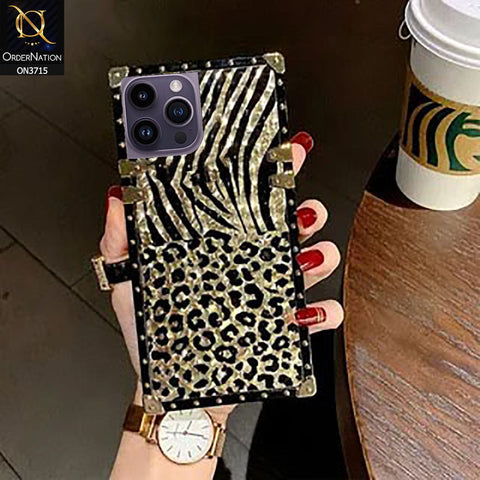 Samsung Galaxy A23 Cover - Design 3 - 3D illusion Gold  Soft Trunk Case ( Without Ring Holder )
