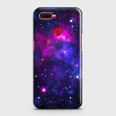 Oppo F9 - Dark Galaxy Stars Modern Printed Hard Case