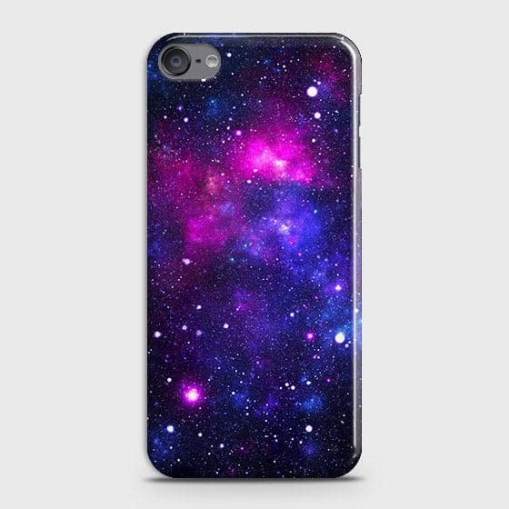 iPod Touch 6 - Dark Galaxy Stars Modern Printed Hard Case B (35) 1