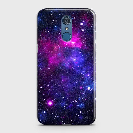 LG Q7 - Dark Galaxy Stars Modern Printed Hard Case