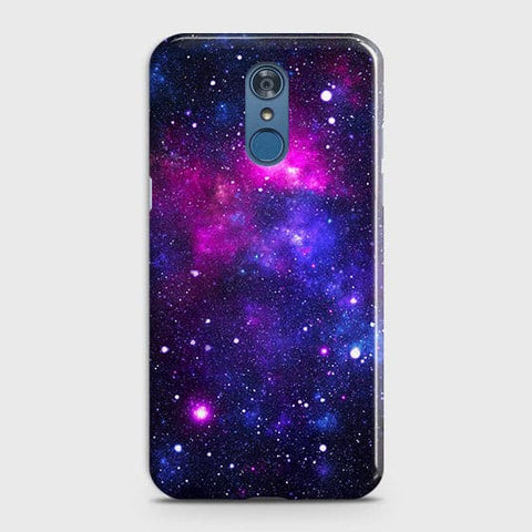 LG Q7 - Dark Galaxy Stars Modern Printed Hard Case