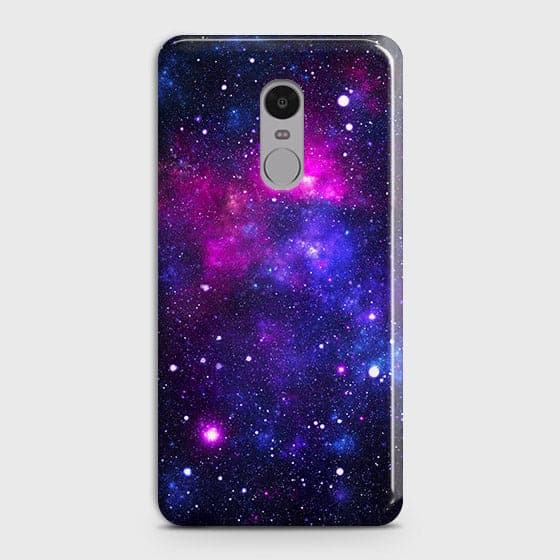 Xiaomi Redmi 4X - Dark Galaxy Stars Modern Printed Hard Case