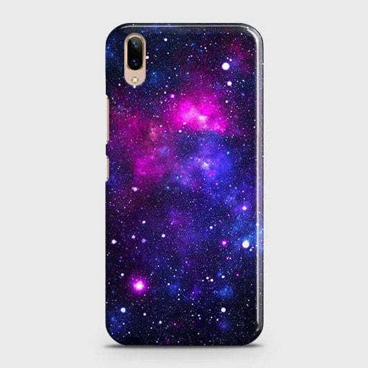 Vivo V11 Pro - Dark Galaxy Stars Modern Printed Hard Case