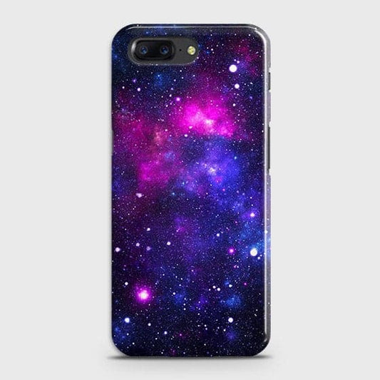 OnePlus 5 - Dark Galaxy Stars Modern Printed Hard Case