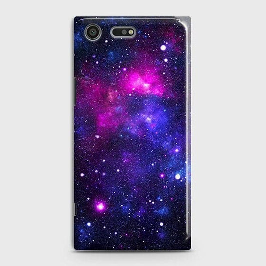 Sony Xperia XZ Premium - Dark Galaxy Stars Modern Printed Hard Case