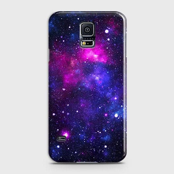 Samsung Galaxy S5 - Dark Galaxy Stars Modern Printed Hard Case