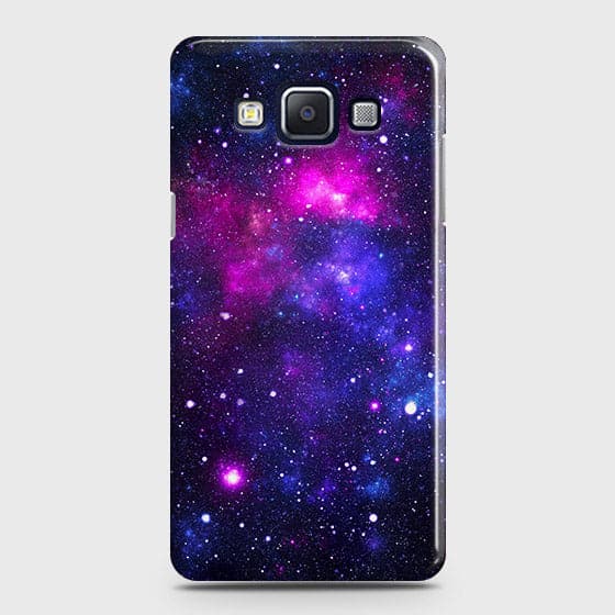 Samsung A7 - Dark Galaxy Stars Modern Printed Hard Case