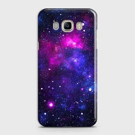 Samsung Galaxy J710 - Dark Galaxy Stars Modern Printed Hard Case