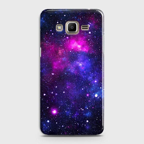 Samsung Galaxy J7 - Dark Galaxy Stars Modern Printed Hard Case