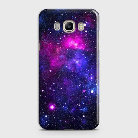 Samsung Galaxy J510 - Dark Galaxy Stars Modern Printed Hard Case