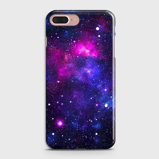 iPhone 7 Plus & iPhone 8 Plus - Dark Galaxy Stars Modern Printed Hard Case
