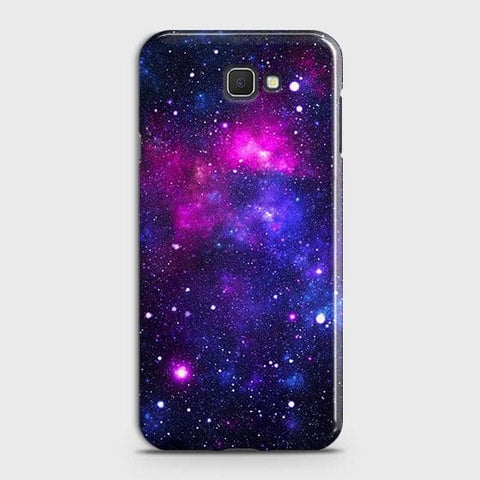 Samsung Galaxy J7 Prime - Dark Galaxy Stars Modern Printed Hard Case(1b27)