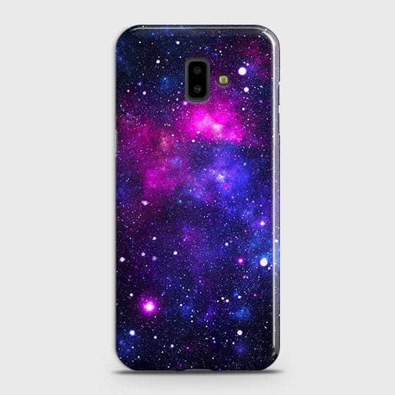 Samsung J6 Plus 2018 - Dark Galaxy Stars Modern Printed Hard Case