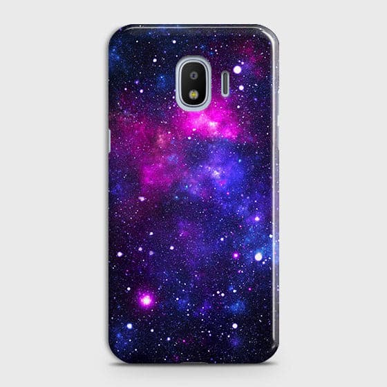 Samsung Galaxy J4 - Dark Galaxy Stars Modern Printed Hard Case