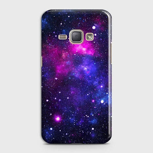 Samsung Galaxy J1 2016 / J120 - Dark Galaxy Stars Modern Printed Hard Case