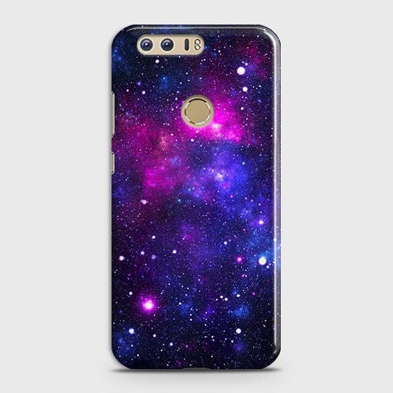 Huawei Honor 8 - Dark Galaxy Stars Modern Printed Hard Case