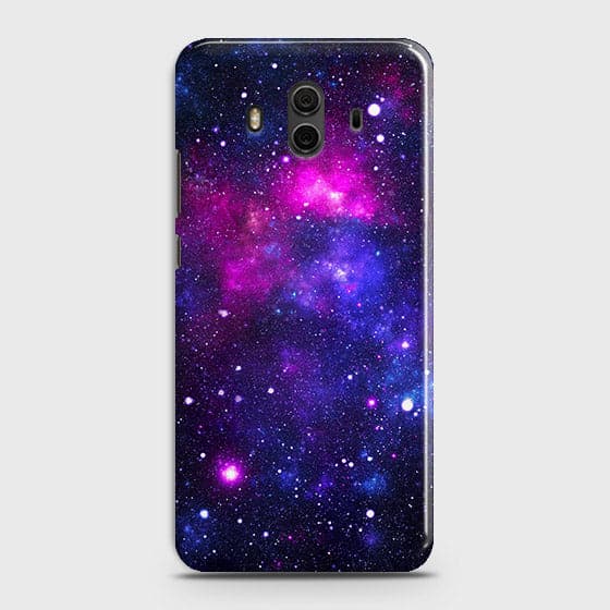 Huawei Mate 10 - Dark Galaxy Stars Modern Printed Hard Case