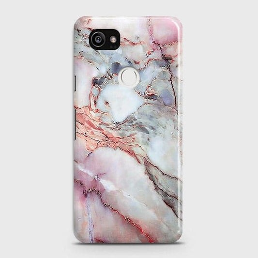 Google Pixel 2 XL - Violet Sky Marble Trendy Printed Hard Case