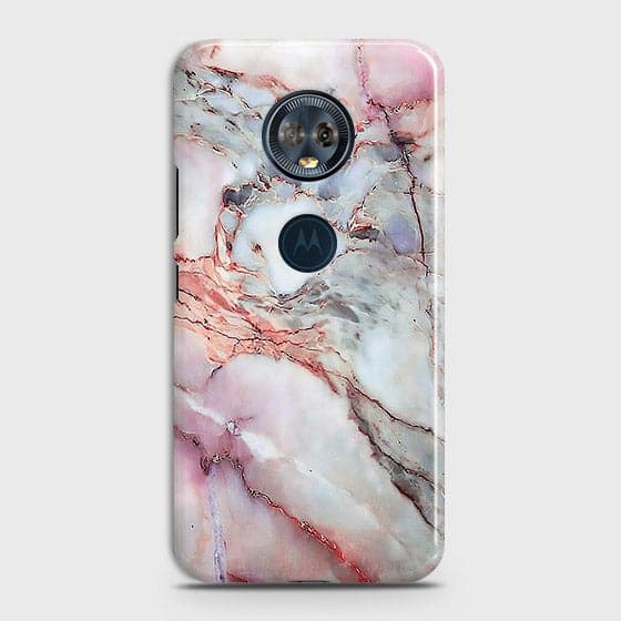 Motorola E5 Plus - Violet Sky Marble Trendy Printed Hard Case