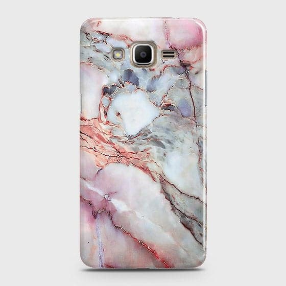 Samsung Galaxy Grand Prime / Grand Prime Plus / J2 Prime - Violet Sky Marble Trendy Printed Hard Case