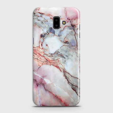 Samsung J6 Plus 2018 - Violet Sky Marble Trendy Printed Hard Case(1)