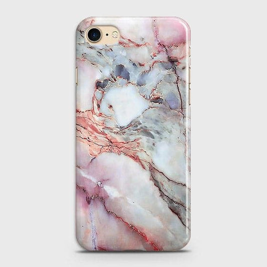 iPhone 7 & iPhone 8 - Violet Sky Marble Trendy Printed Hard Case