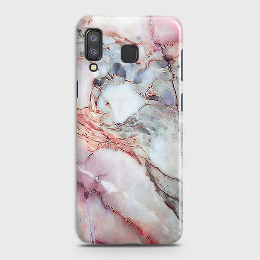 Samsung A8 Star - Violet Sky Marble Trendy Printed Hard Case