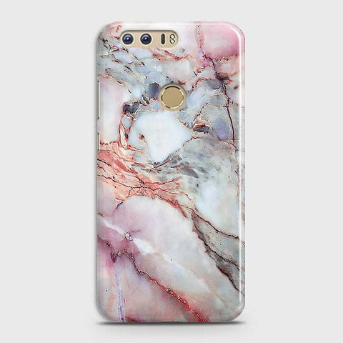 Huawei Honor 8 - Violet Sky Marble Trendy Printed Hard Case